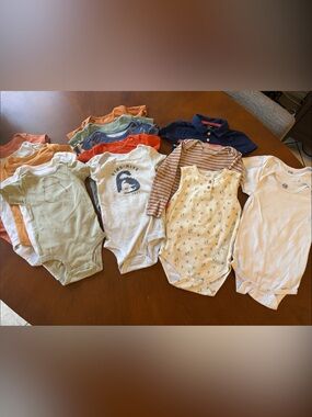 Carter's Baby One-Piece Bodysuit Lot 24M